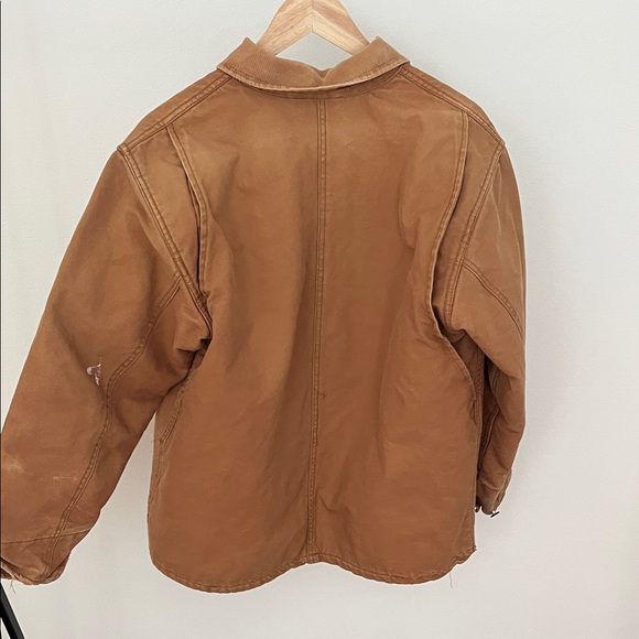 Vintage Dickies Canvas Chore Jacket Coat Mens Medium. Blanket Lined - Picture 7 of 10